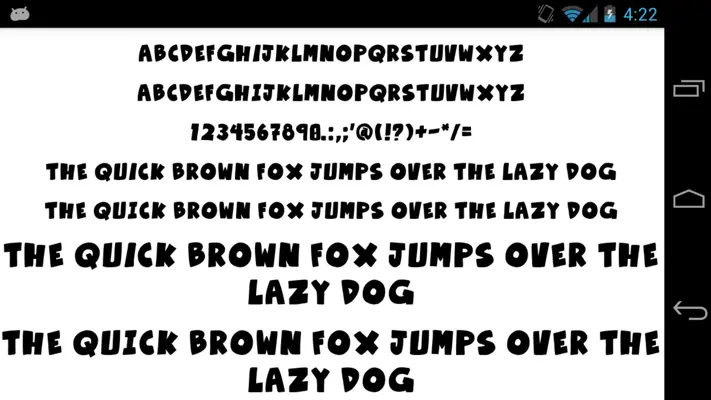 Fonts Message Maker android App screenshot 0