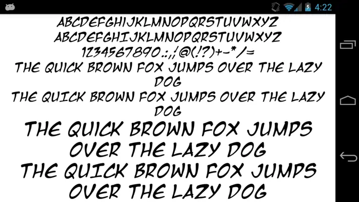 Fonts Message Maker android App screenshot 1