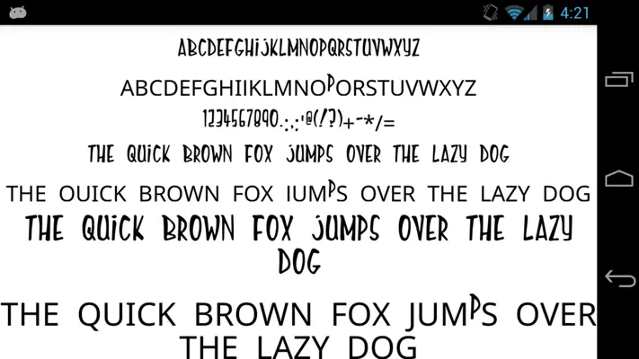 Fonts Message Maker android App screenshot 2