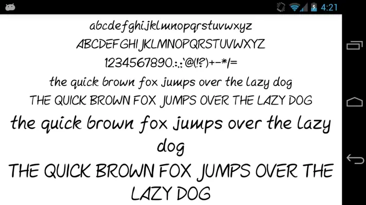 Fonts Message Maker android App screenshot 3