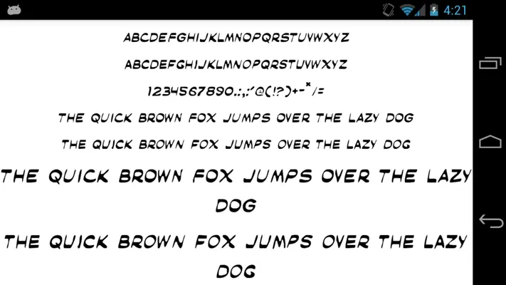 Fonts Message Maker android App screenshot 4